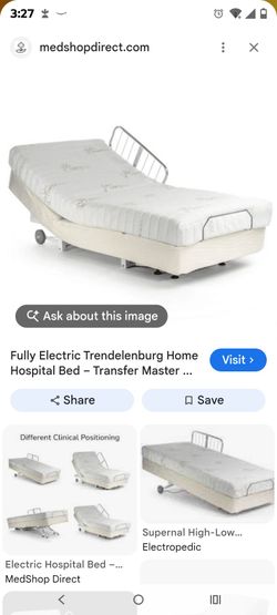 adjustable twin size hospital bed for free pick up only