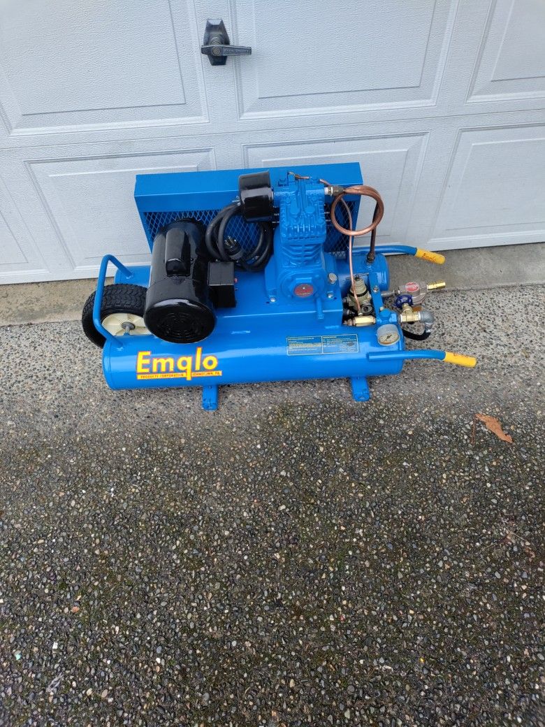Emglo Wheelbarrow Electric Air Compressor 