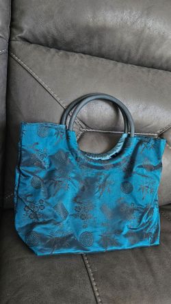 Blue Japanese Handbag