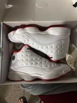 History of flight 13s size 10.5 tried on