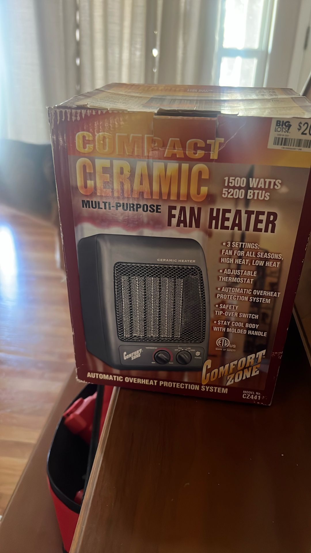Multipurpose fan heater