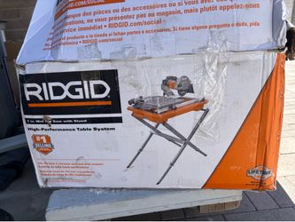 Wet saw ridgid