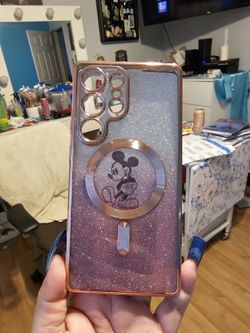 Samsung Galaxy S24 Cover Mickey Butterfly
