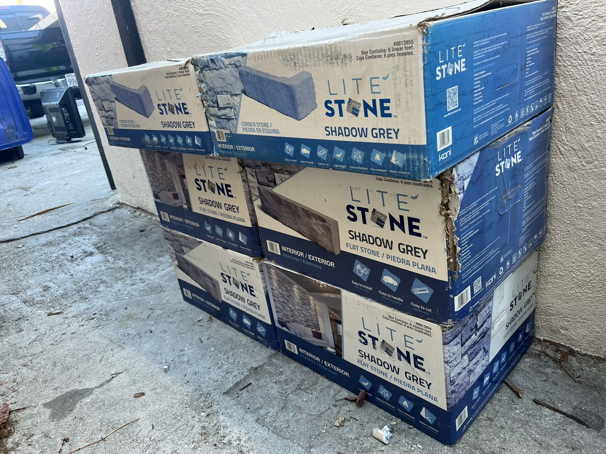 LITE STONE FLAT STONE SHADOW GREY