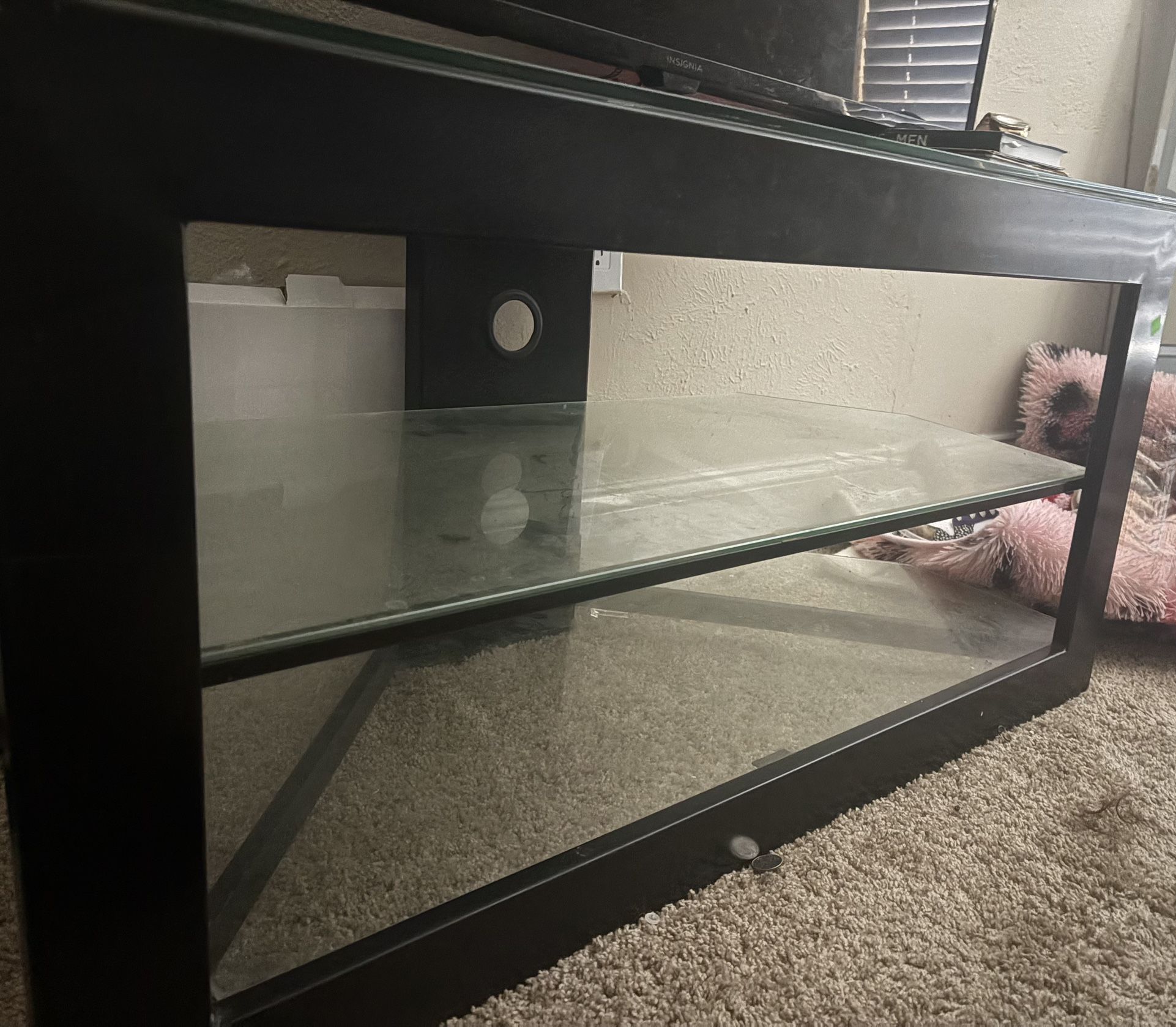 Glass TV Stand