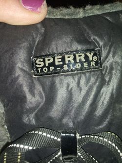 Size 7 Sperry Top Sides Snow Boots