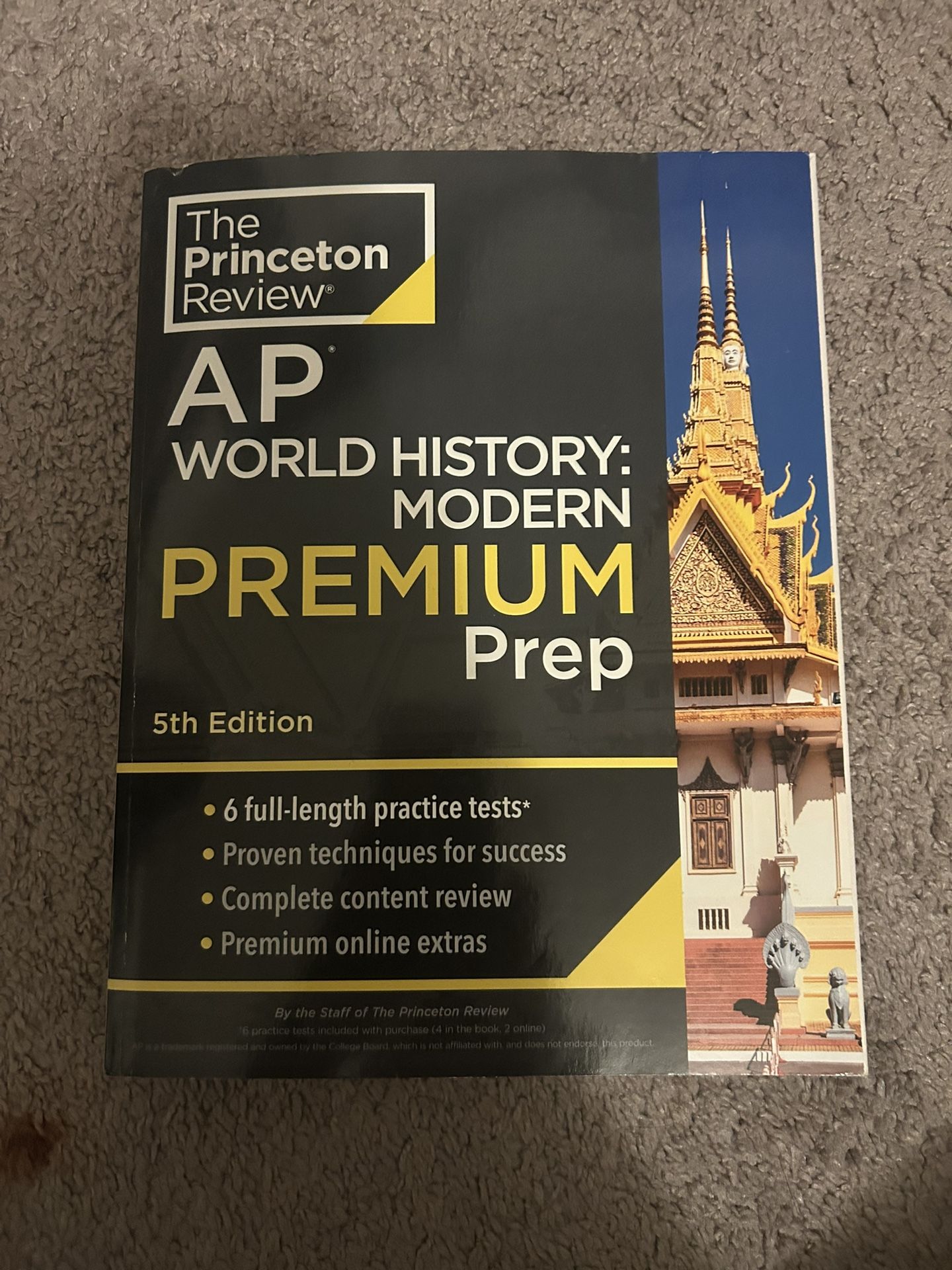 AP Princeton Review Book