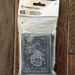 Pokemon Center Deck Shield Sleeves Official Rayquaza Among The Stars 65 count