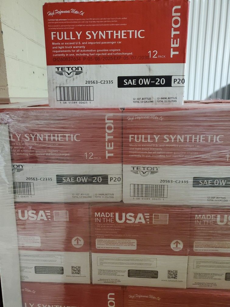 Special Special $45 Only 0w20 Full Synthetic Case 12QT High Quality