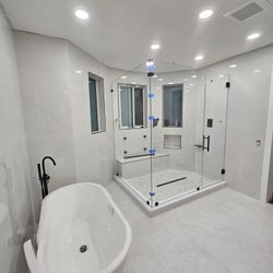 Glass Shower In All The Measures