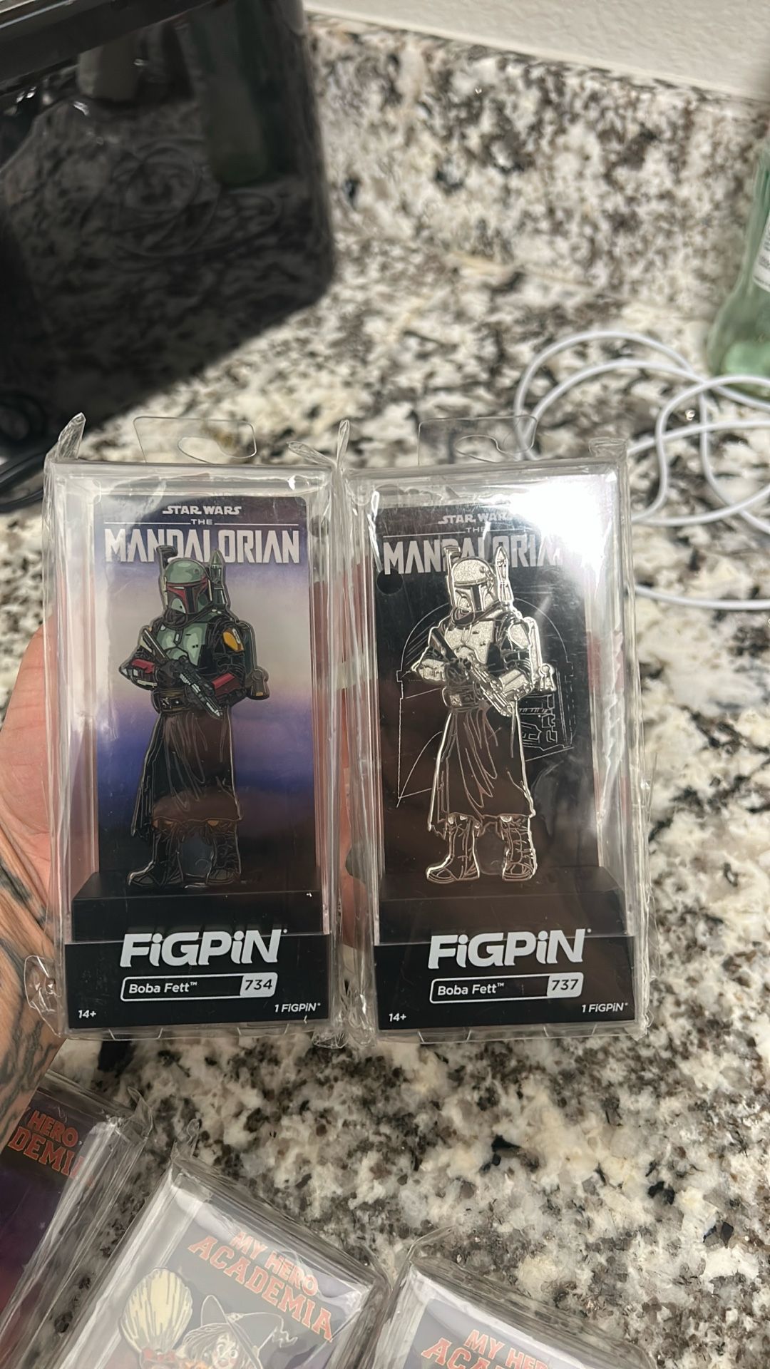 Star Wars Edition FigPins #734 #737