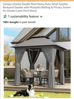 Free gazebo. Never used. I'm moving