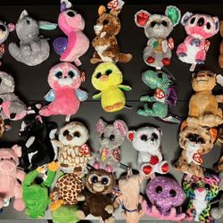 Original TY Beanie Babies. $8 each. 