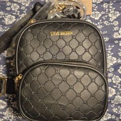 Steve Madden Black Backpack