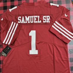 Niners 49ers Samuel Jr 1 (Small To 3XL)