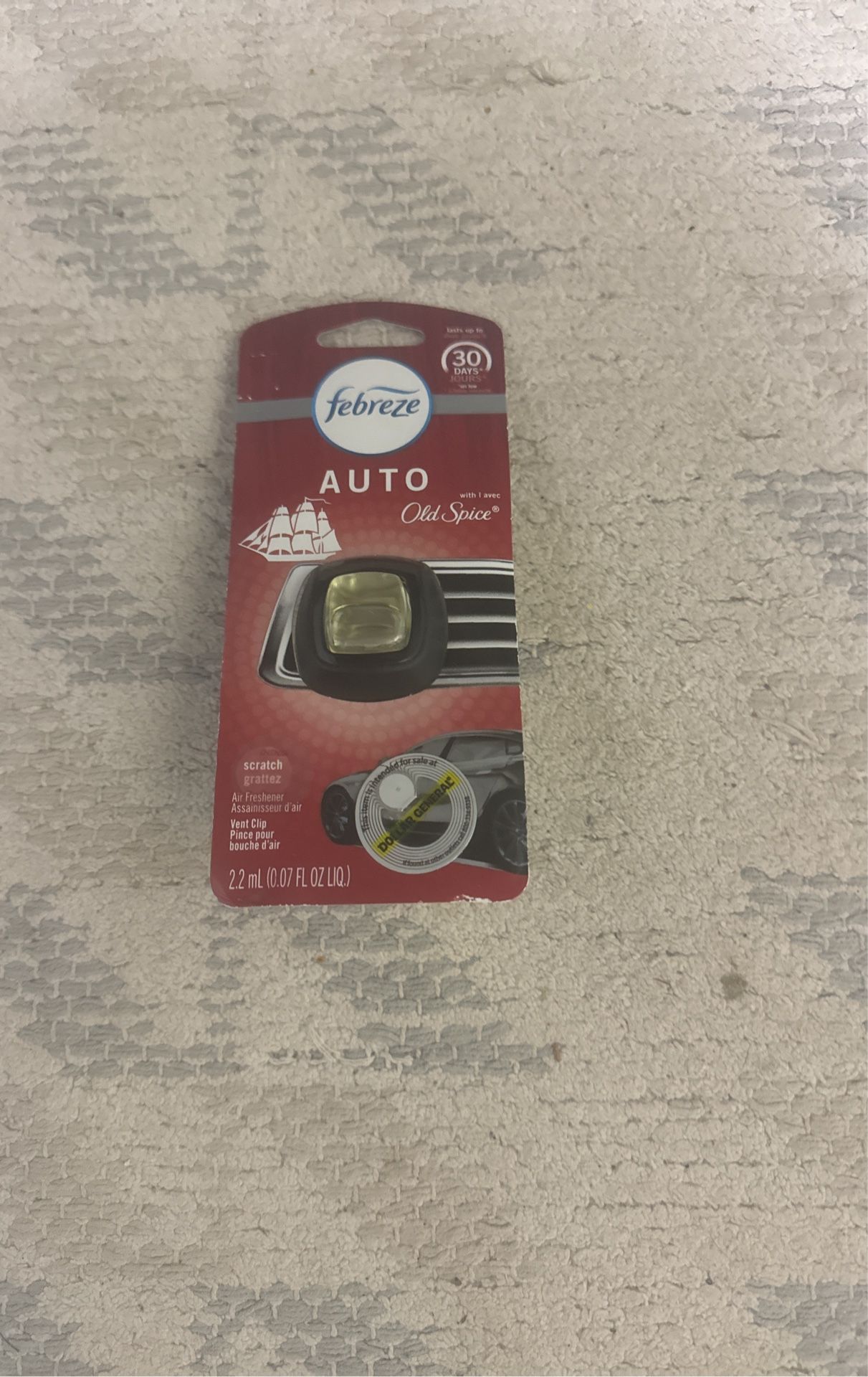 Old Spice Car Freshener