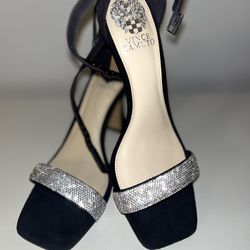 Vince Camuto Women's Relasha Embellished Sandal.  Heeled, 7.5M. New With Box