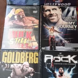 dvd undertaker wrestlemania hulk rock ecw raw wwe wwf