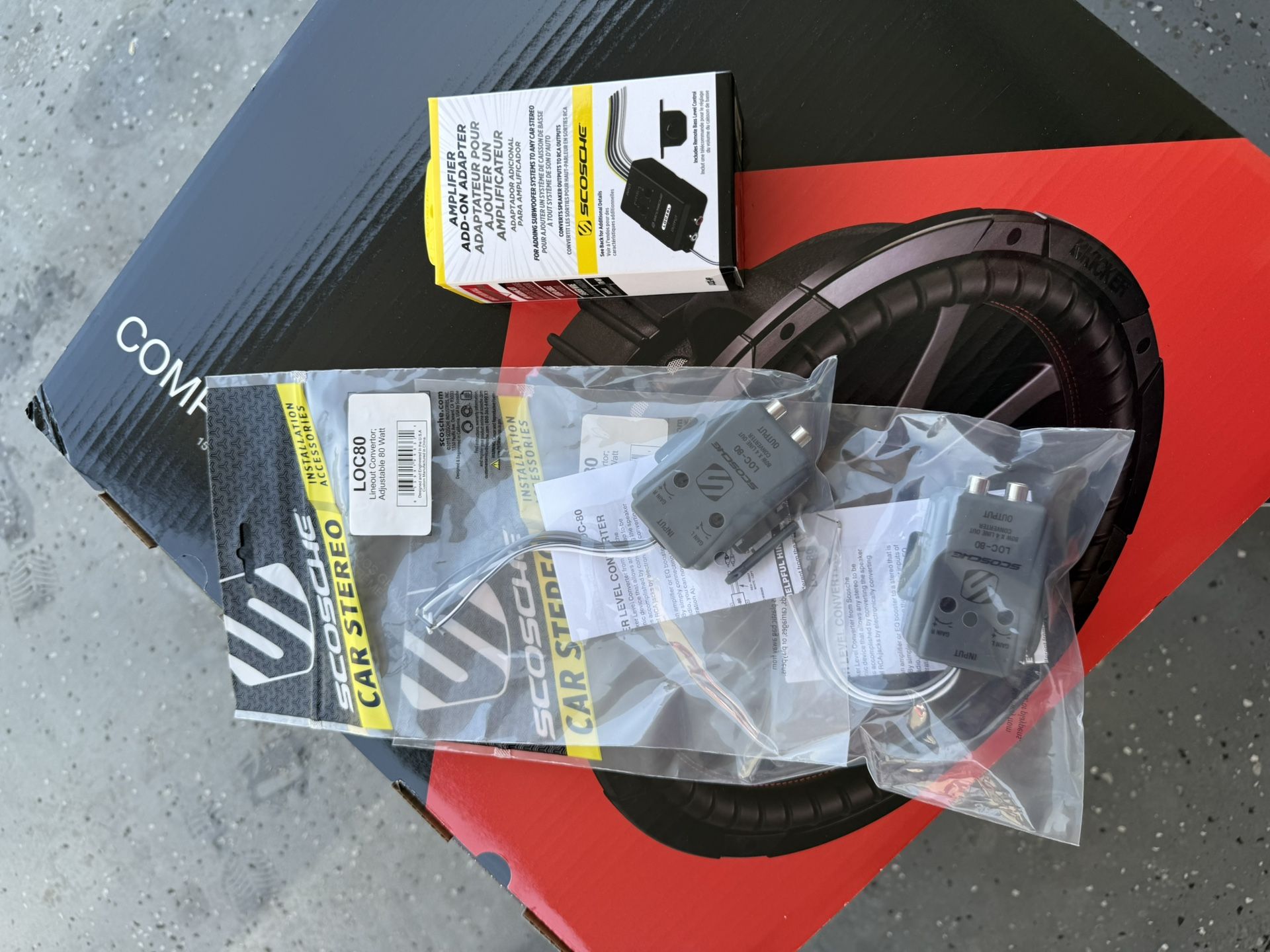 Scosche Hi N Lo Line Out Put Inverter
