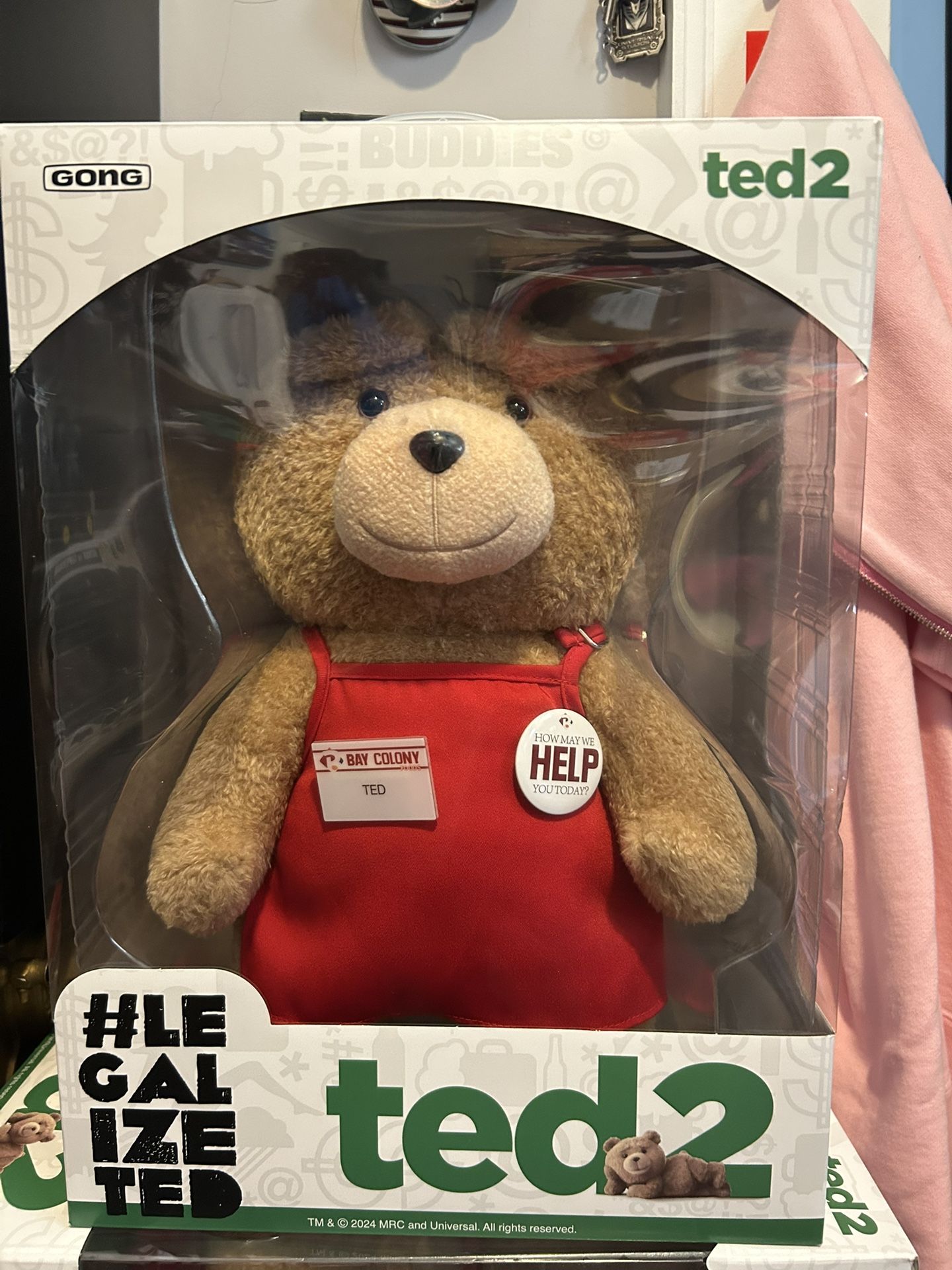 ted plush doll