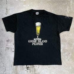 Vintage Goose Island “100% Goose Down” Beer T-shirt