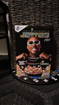 Justin Jefferson cereal Limited edition