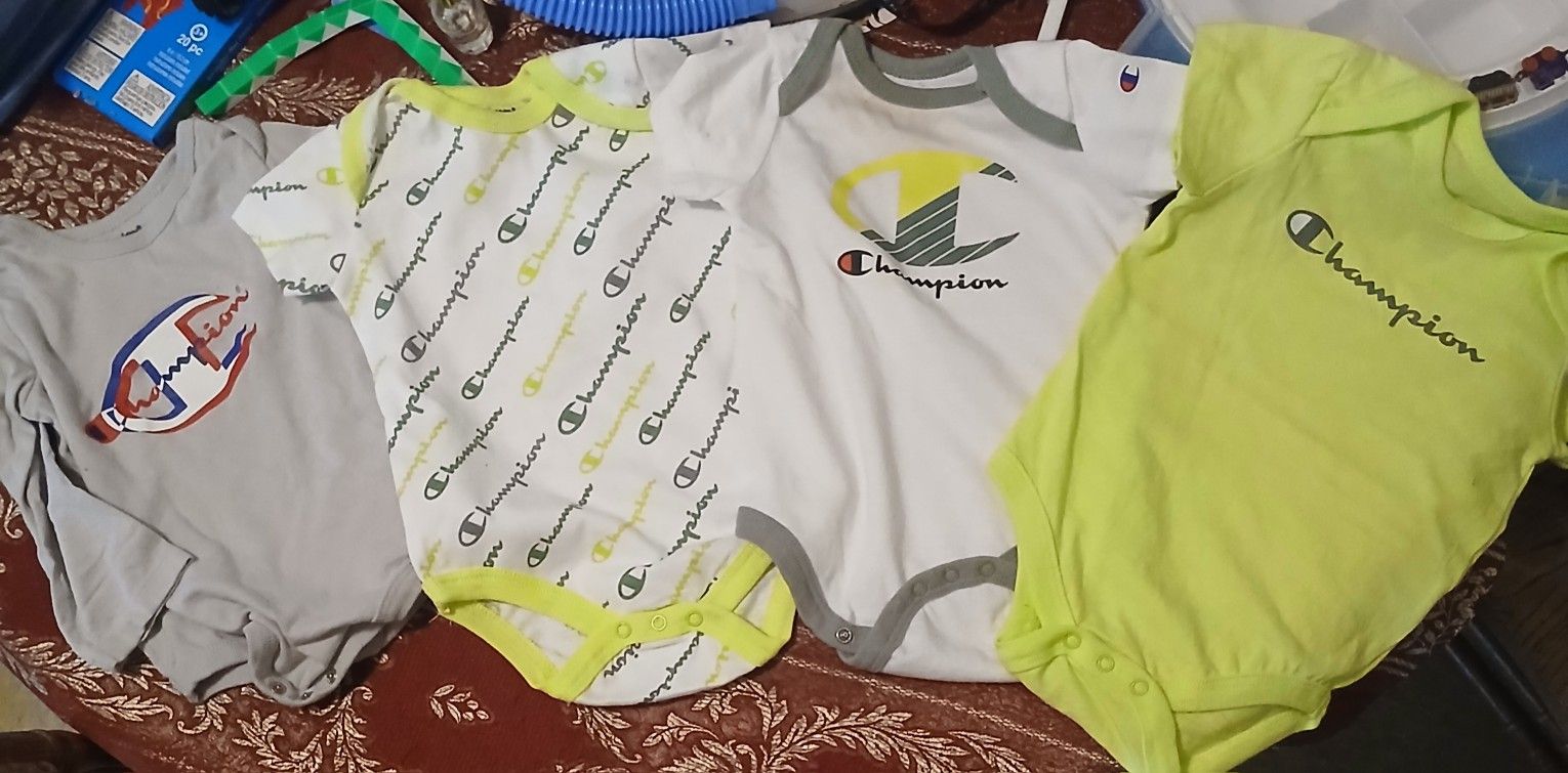 Assorted Onesies 6/9 Mo