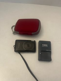 Canon PowerShot SD1400 IS Digital ELPH 14.1MP W Battery, Charger, SD — TESTED