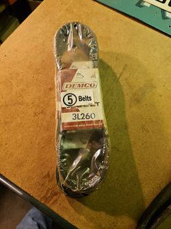 Demo V Belt 3l260