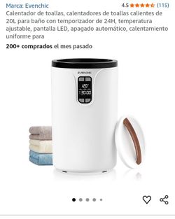 Calentador de toallas portátil para SPA