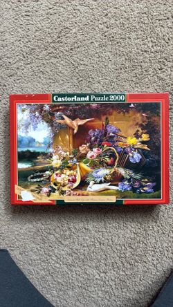 Jigsaw puzzle Castorland puzzles ELEGANT STILL LIFE no missing pieces