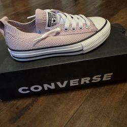 Converse Chucks Kids Knit Low Top Sneakers size 10.5 youth