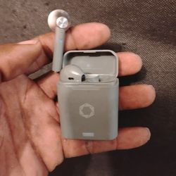 Ear Buds  Dark Green 1 Inch 