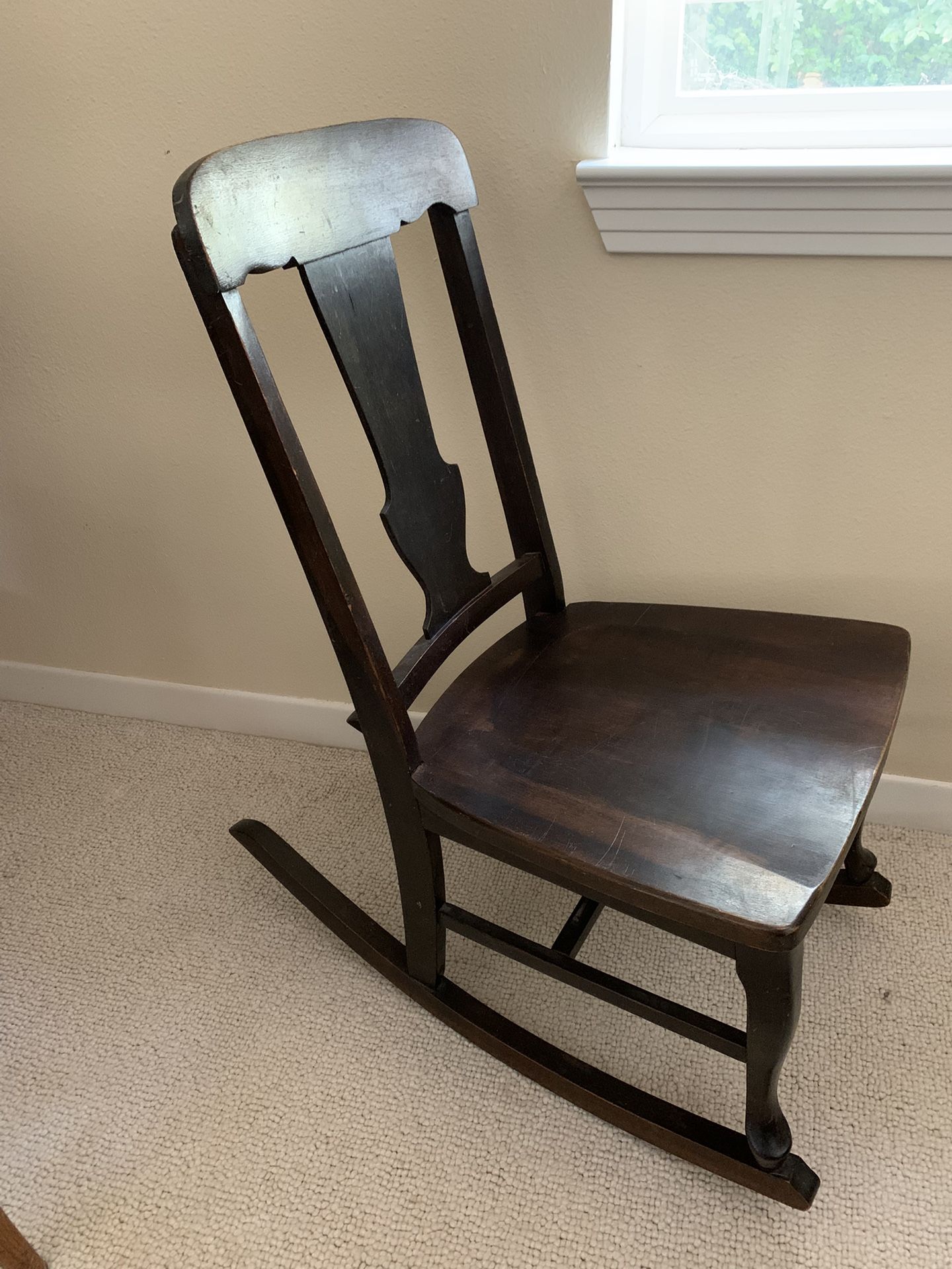 Vintage Wood Rocking Chair - Antiques - Simi Valley