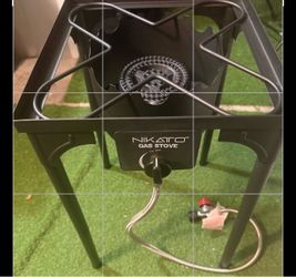 Nikato Single Burner Outdoor Gas Stove new I box