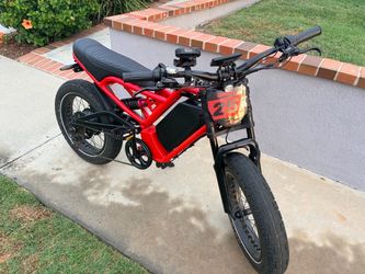 AKEZ Jaguar 52v e-bike red