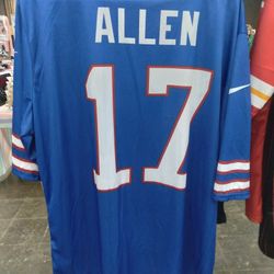 Josh Allen Jersey  M Thru 3X  New In Plastic