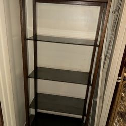 Wood And Glass Shelves