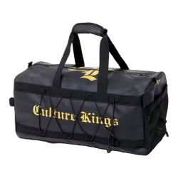 Culture Kings Exclusive Essentials Duffle Gym Bag - Black / Gold - New With Tags