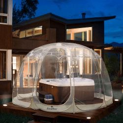 ***USED*** Alvantor 10'×10' Bubble Tent™ Pop-up Tent Family Camping Backyard Transparent ,other Sizes Available