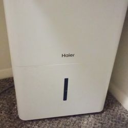 Haier 20 Pint ENERGY STAR® Portable Dehumidifier.