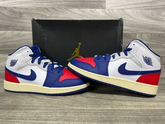 Air Jordan 1 Mid GS Rare Air Size 7Y Sneakers (A1D028364)