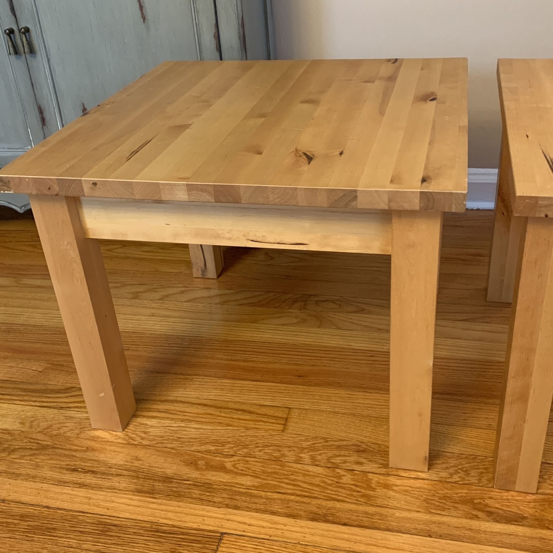 Set of Two- Side/ End Tables (IKEA)