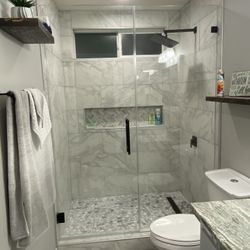 Custom Shower Door Glass Puertas De Vidrio Para Banos