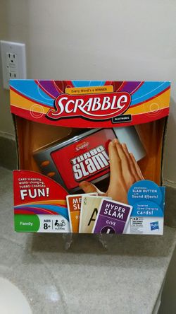 Hasbro Electronic Scrabble Turbo Slam