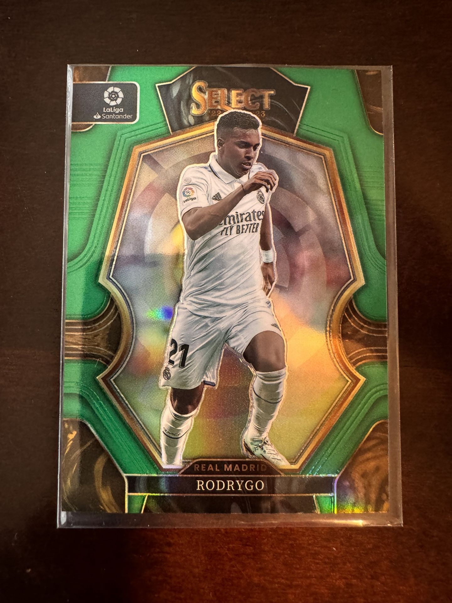 2022 Rodrygo Select Green #164 /5 Real Madrid