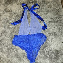 Blue Lingerie One Size Fits All 