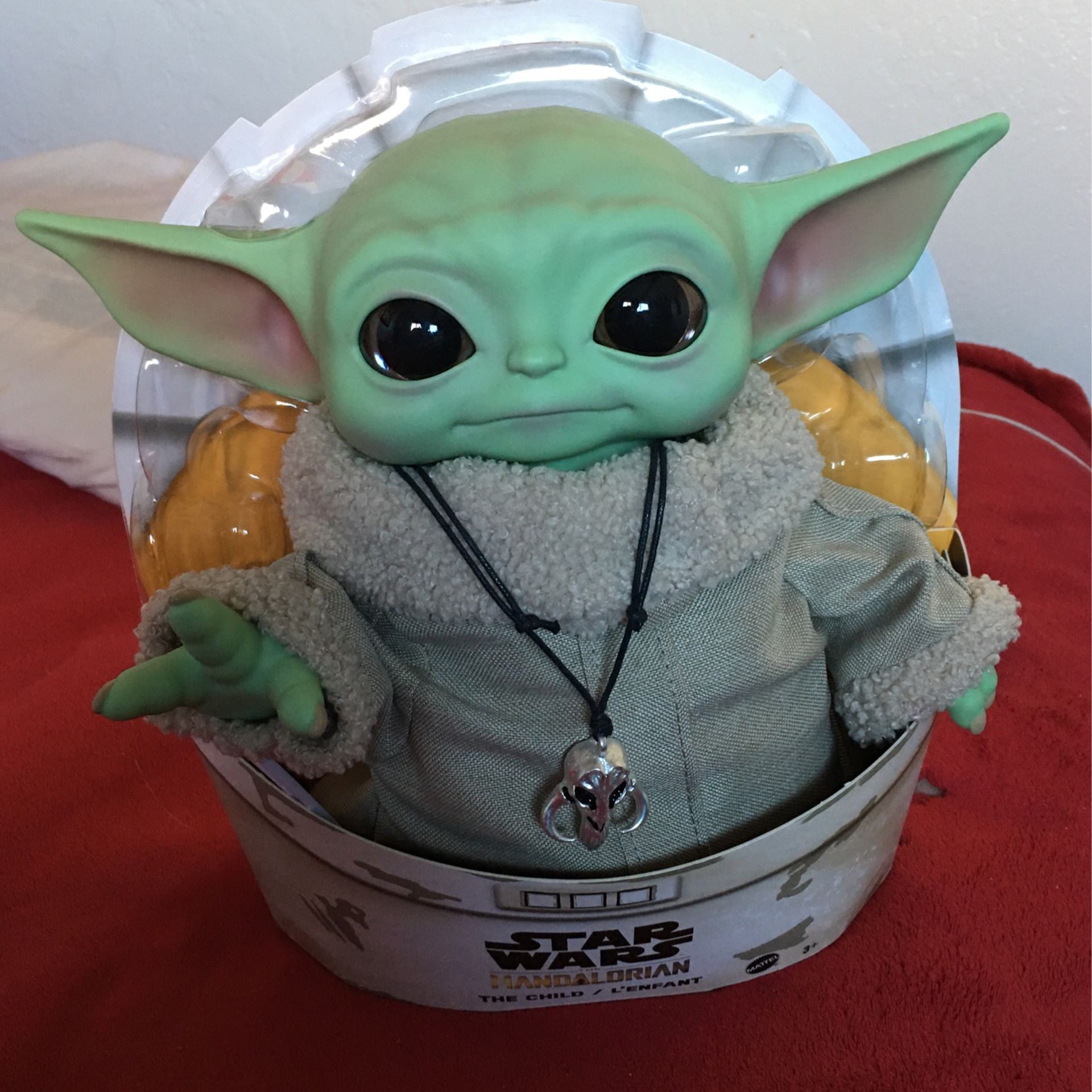 The Child 11” Plush Baby Yoda Mattel