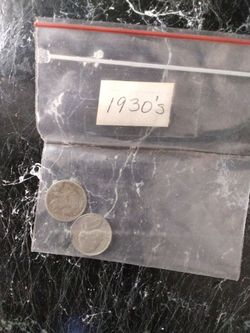 1930s US Coins Lot of 2