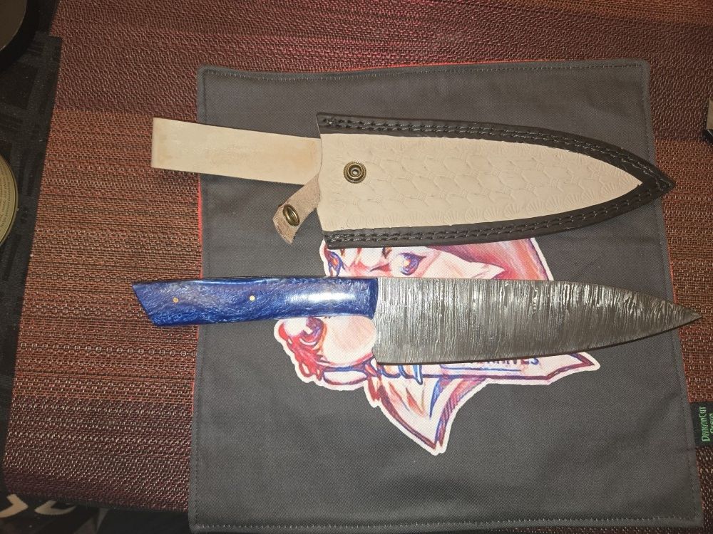 Hand Made Damascus Chef Knife
